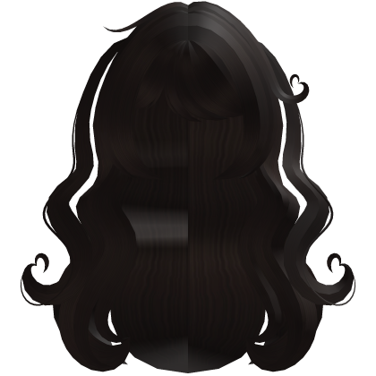 . ‿ ♡ fairytale flowy heart hair in brown