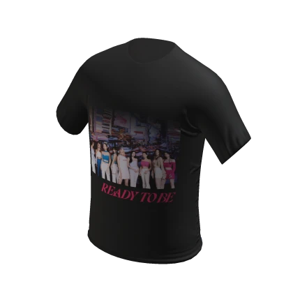 TWICE Black Ready to Be T-Shirt | Roblox Item - Rolimon's
