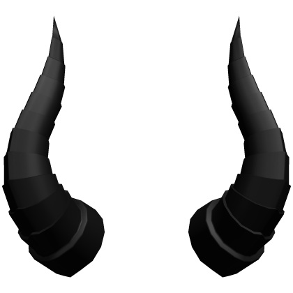 Black Horns Roblox item