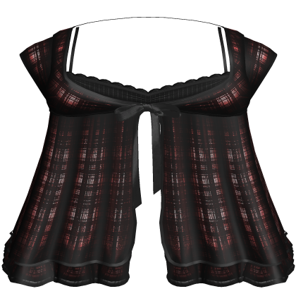 Black Red Cute Top Gothic Doll Dress 