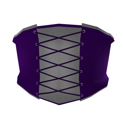 🎭 Jester's Corset - Purple & Silver [2.0]