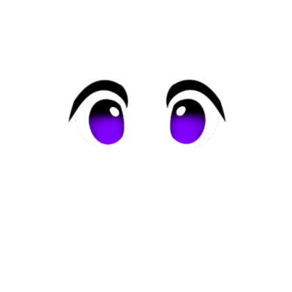 Purple Eyes (Updated) Roblox decal