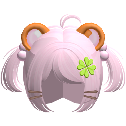 ♡ : cute pink hamtaro hamster baby pigtails Roblox item