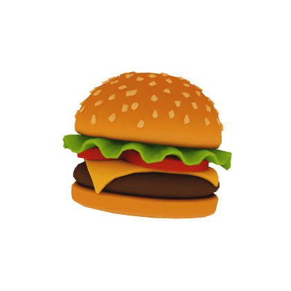 hamburger hat Roblox item