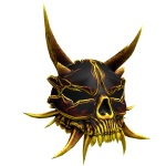 Oni Golden Skull Shoulder
