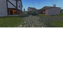 The battle of the vilage