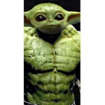 Buff baby yoda?