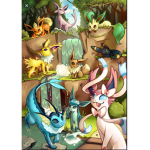 My eevee evolution fans