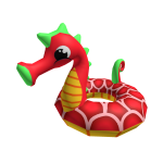 Red Seahorse Floatie