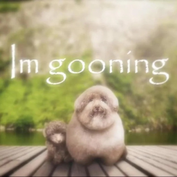 The dog is the ghost of the goon