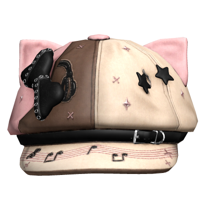 Neapolitan Kawaii Bow Beret Roblox item