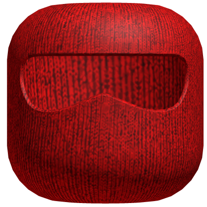 Red Ski Mask