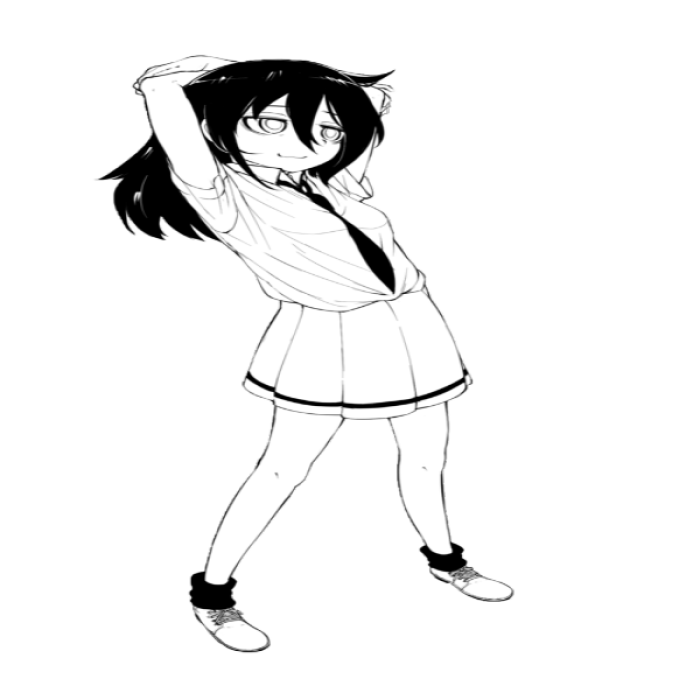 Tomoko Manga Roblox decal