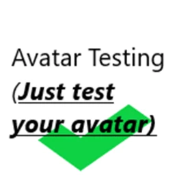Avatar Testing icon