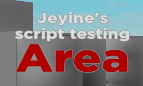 Jeyine's script testing area