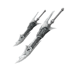 Forged Titanium Dual Swords