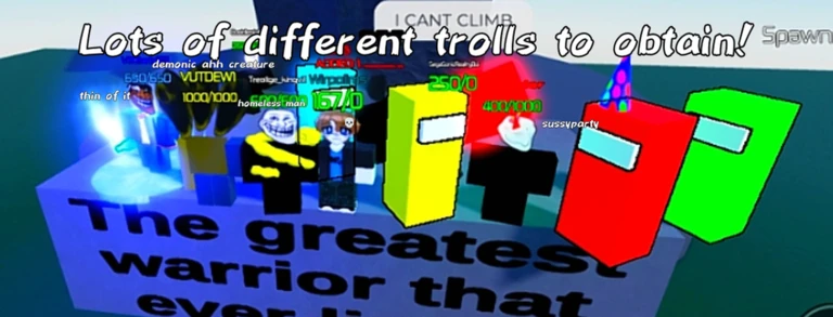 Incidente de Trollge: Outro Universo | Jogue na Roblox