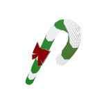 Animated Candy Cane