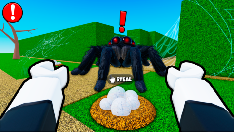 Steal Eggs from Spyders Script - Steal Eggs from Spiders! 🕷️ script preview