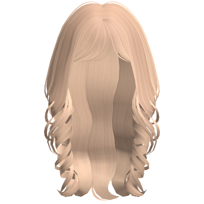 Soft Coquette Long Wavy Hair (Blonde)