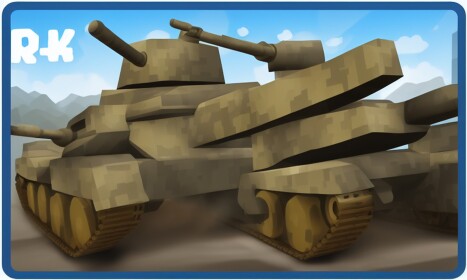 戦車でバトルするゲーム
