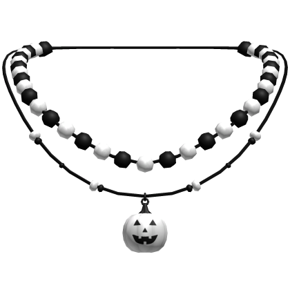 Y2K Halloween Pumpkin Necklace 🎃