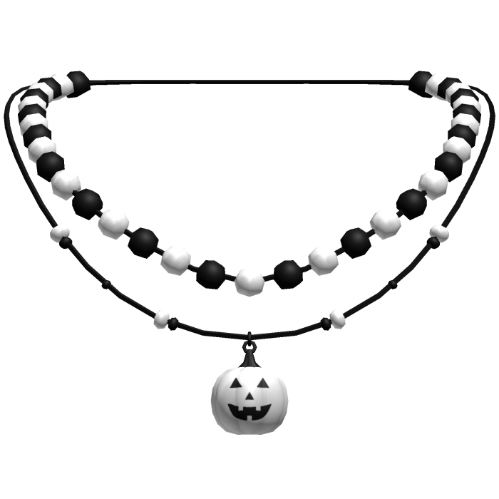 Y2K Halloween Pumpkin Necklace 🎃