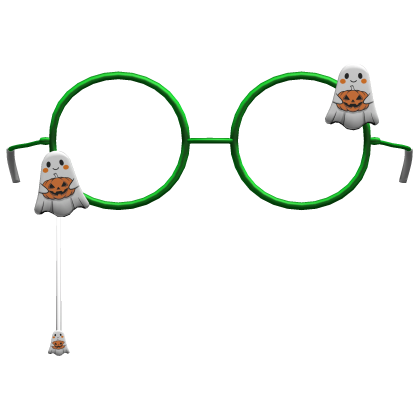 green halloween ghost eyewear