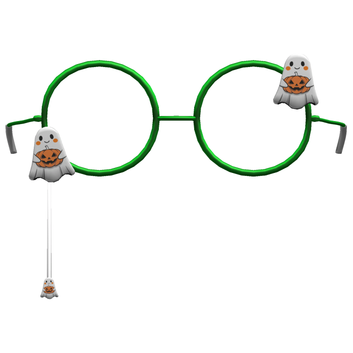 green halloween ghost eyewear