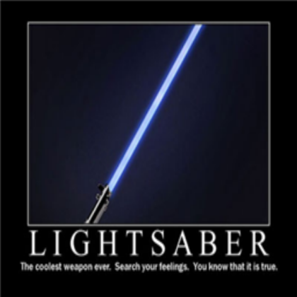 Lightsaber Poster Roblox decal