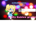 Super Bubbles Roblox group!