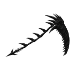 Gothic Onyx Vampire Scythe