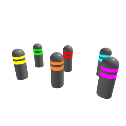 Neon Street Lights (COLOR SET)