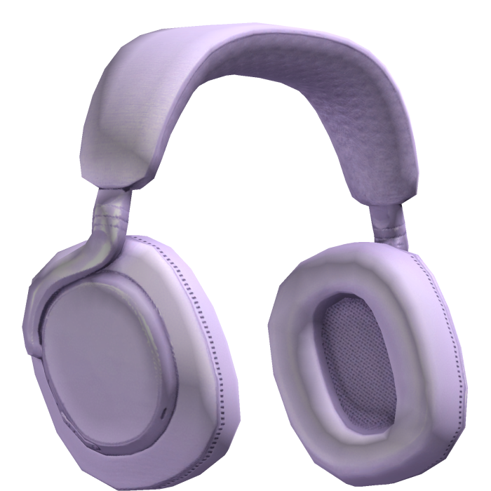 Lavender Designer Headphones