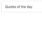 Quote Daily Group
