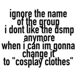 Dream smp clothing :>