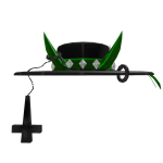 Green Lantern Gambler's Hat