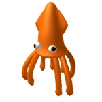 Orange Squid