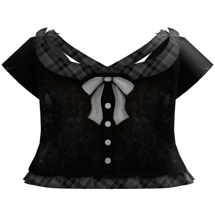 ♯ solemn black student plaid shirt