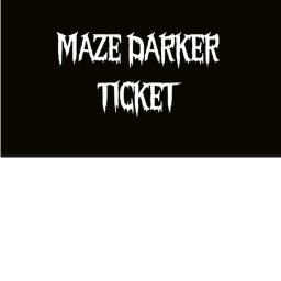 Clown Maze Ticket