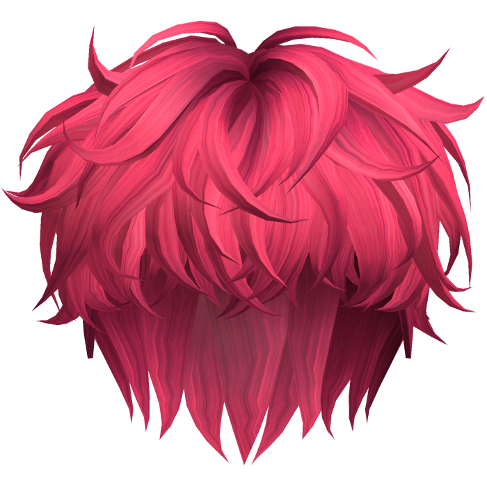 Pink Korean Idol 2 Block Hair