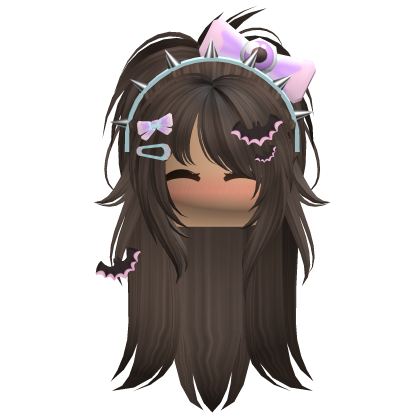 Y2K Igari Grunge Pastel Goth Pony (Brown) Roblox item