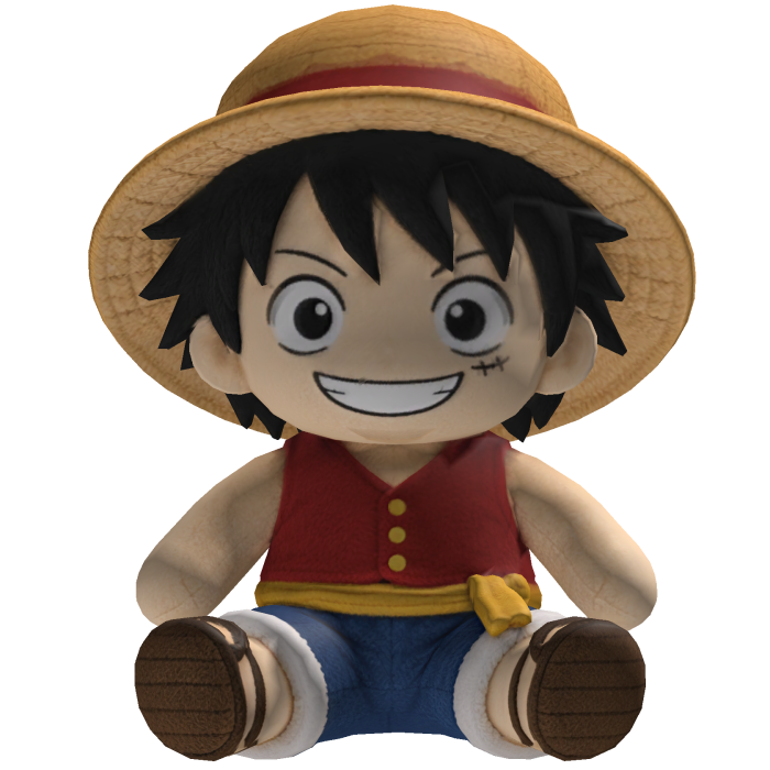 Pelúcia Monkey D. Luffy Ombro