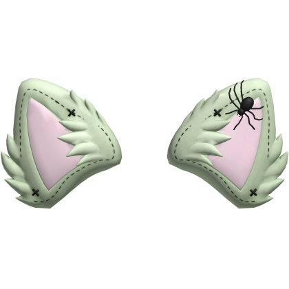 halloween zombie cat ears Roblox item