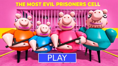 PEPPA SCHWEINES FAMILIEN-GEFÄNGNIS-FLUCHT! (Obby)