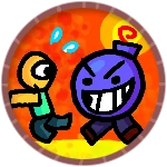 Damage someone with a Bomb-Head explosion.