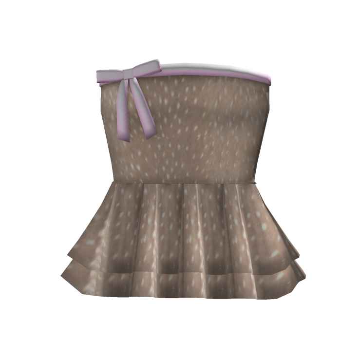 Cute Pink Fawn Dress 3.0