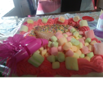 Cake fan group people