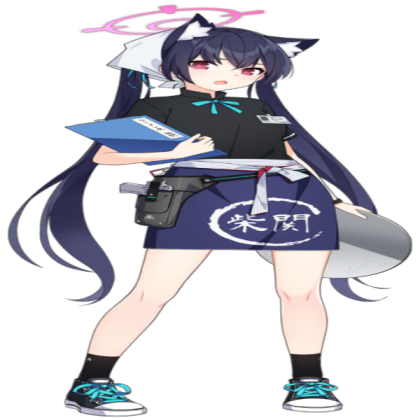Serika [shibaseki] (Blue Archive) Roblox decal