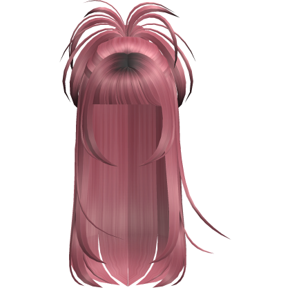 Y2K Long Spikey Hair in Pink Roblox item